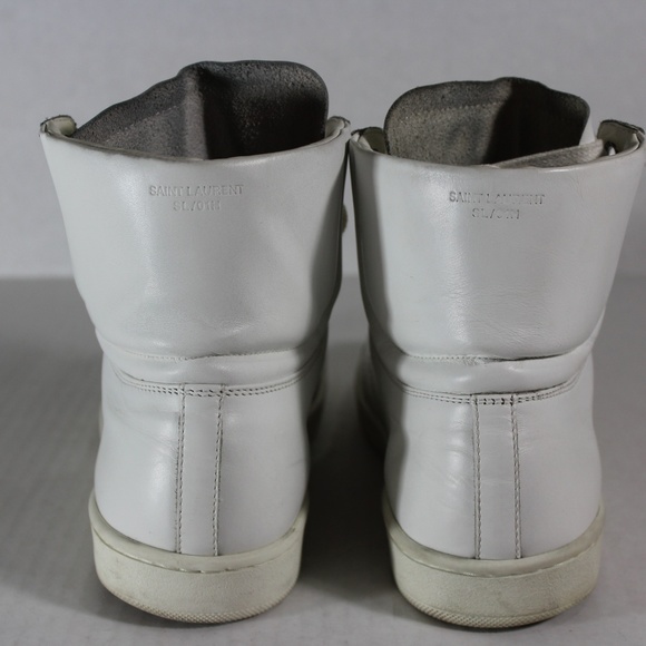 Saint Laurent SL/01H High Top Sneakers 315486 M367 - Picture 6 of 8